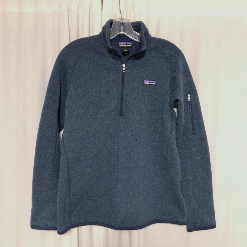 Patagonia Blue Better Sweater Fleece Quarter Zip